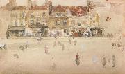 James Mcneill Whistler Chelsea Shops (mk46) oil on canvas